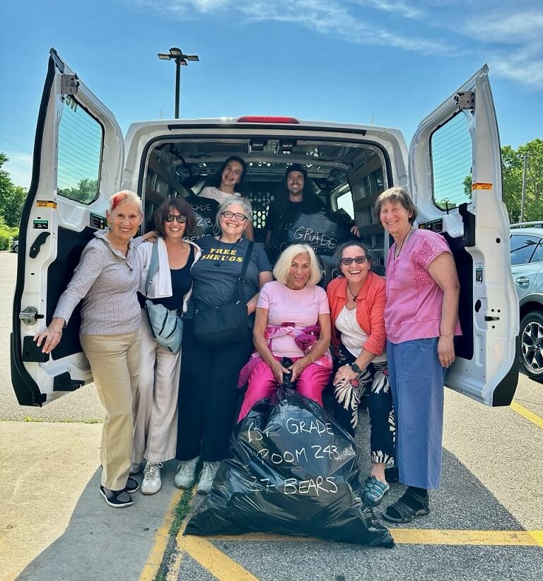 MN TBP crew w van & bags